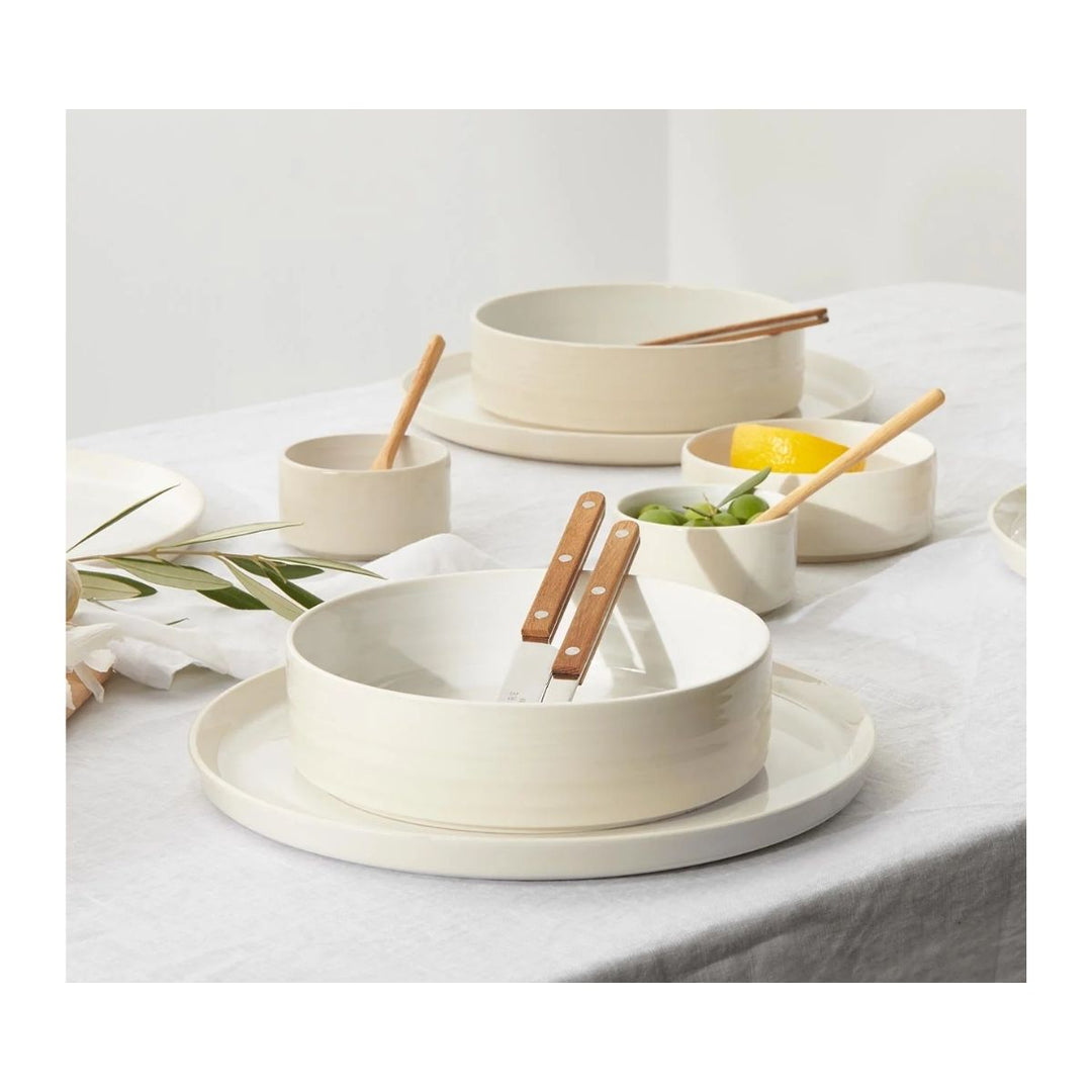 PASTA PLATE, SPARKLING WHITE