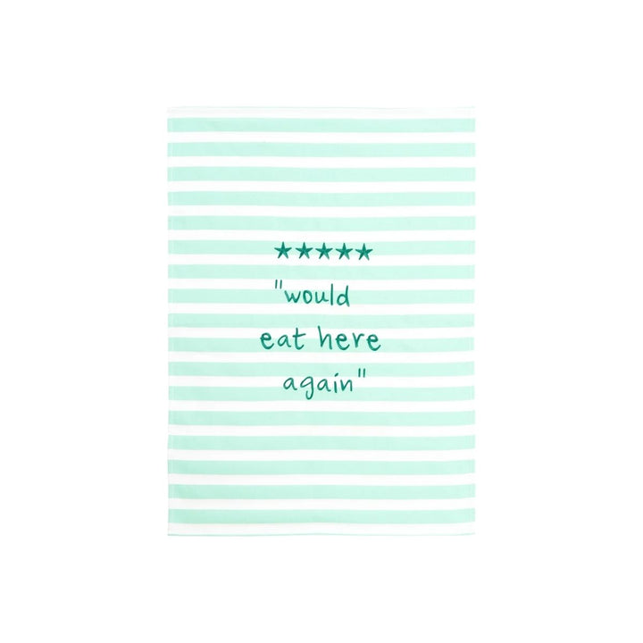 kitchen towel, would eat here again - ASA SELECTION - Compralo en CorinneRegalos.com