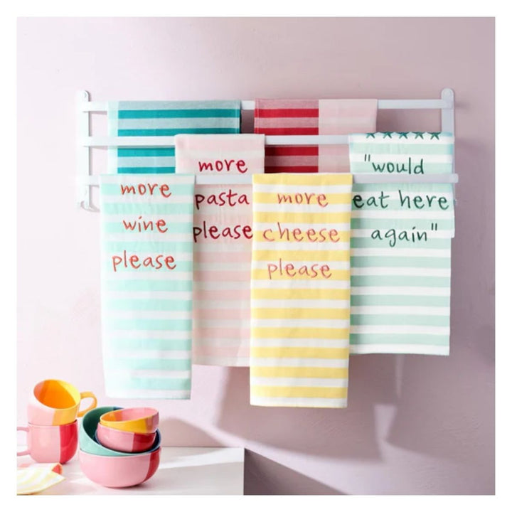 kitchen towel, would eat here again
