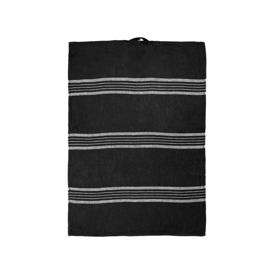 kitchen towel, black lines - ASA SELECTION - Compralo en CorinneRegalos.com