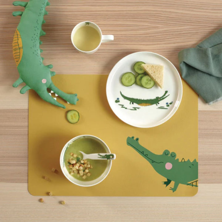 SET OF 5 PCS KIDS TABLEWARE CROCO CROCO