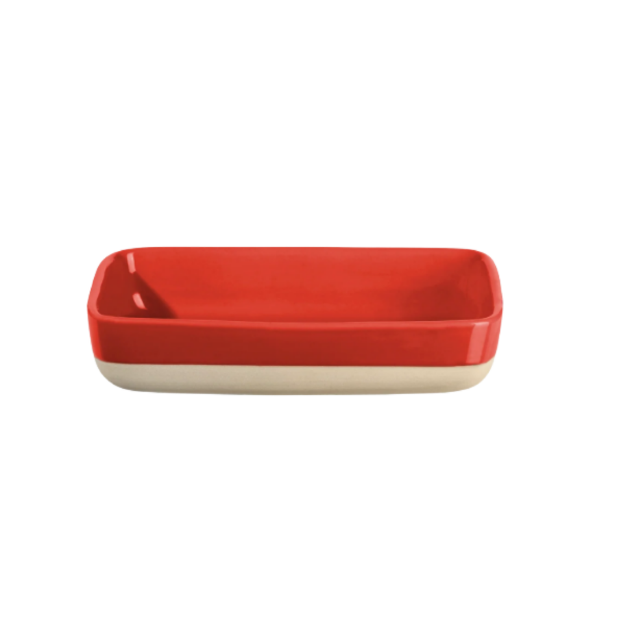 OVENPROOF DISH RECTANGULAR, RED 21 X 14 CM, H. 4,3 CM - ASA SELECTION - Compralo en CorinneRegalos.com