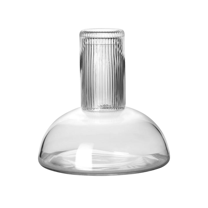 CARAFE WITH DRINKING GLASS CLEAR