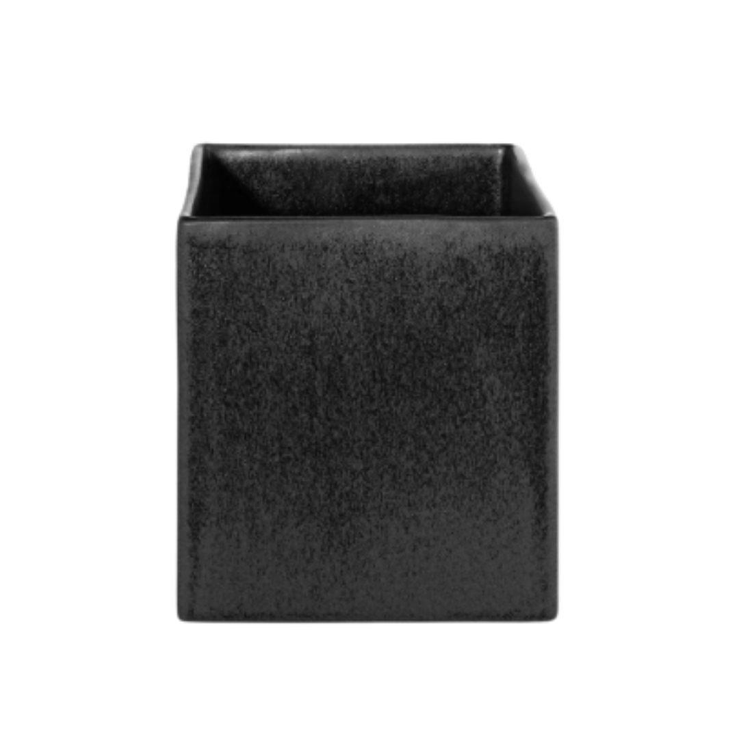 PLANTER, BLACK IRON 10 X 10 CM, H. 10 CM - ASA SELECTION - Compralo en CorinneRegalos.com