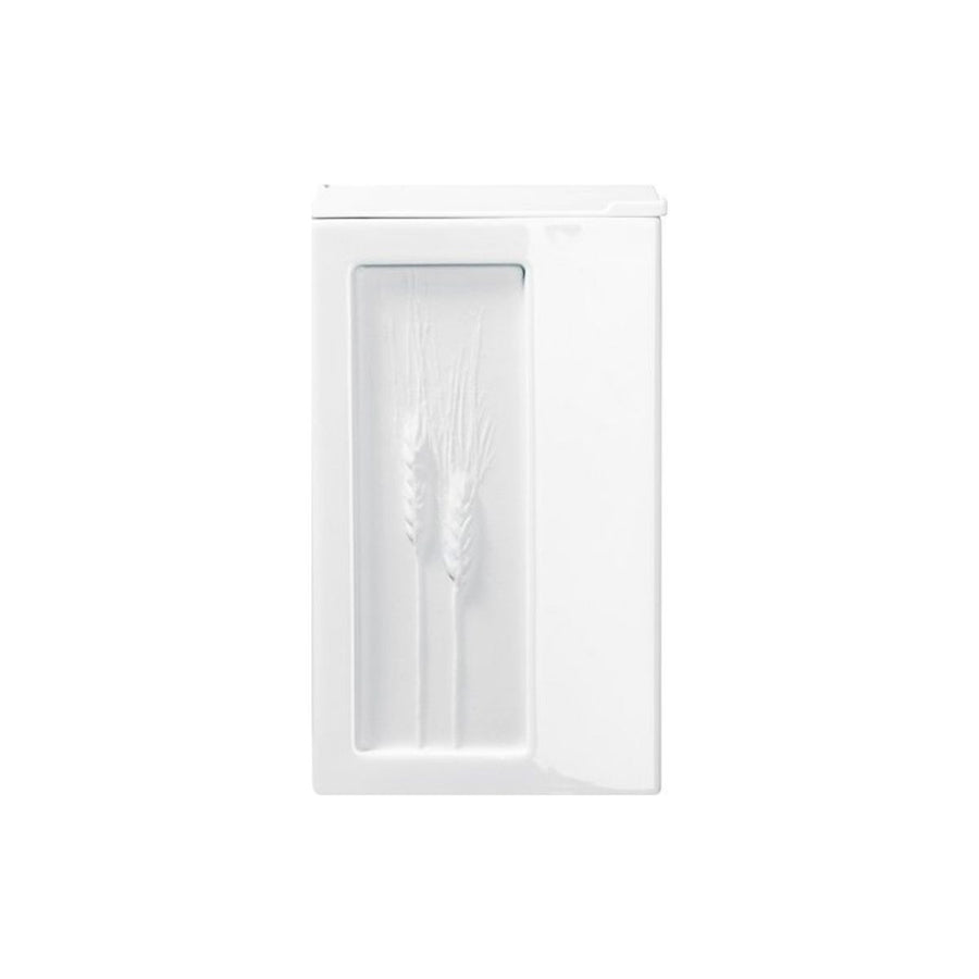 JAR WITH  RELIEF  FLOUR  H 19CM 11X11 - ASA SELECTION - Compralo en CorinneRegalos.com