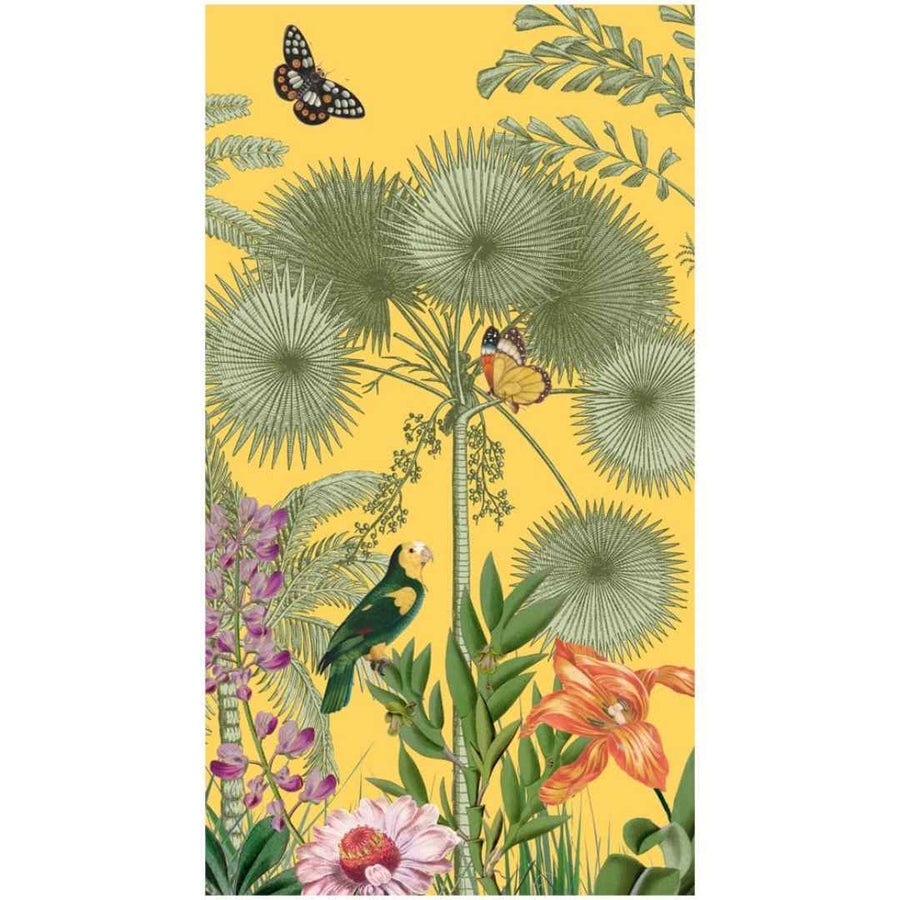 PARADISE GARDEN CANARY GUEST TOWEL - CASPARI - Compralo en CorinneRegalos.com