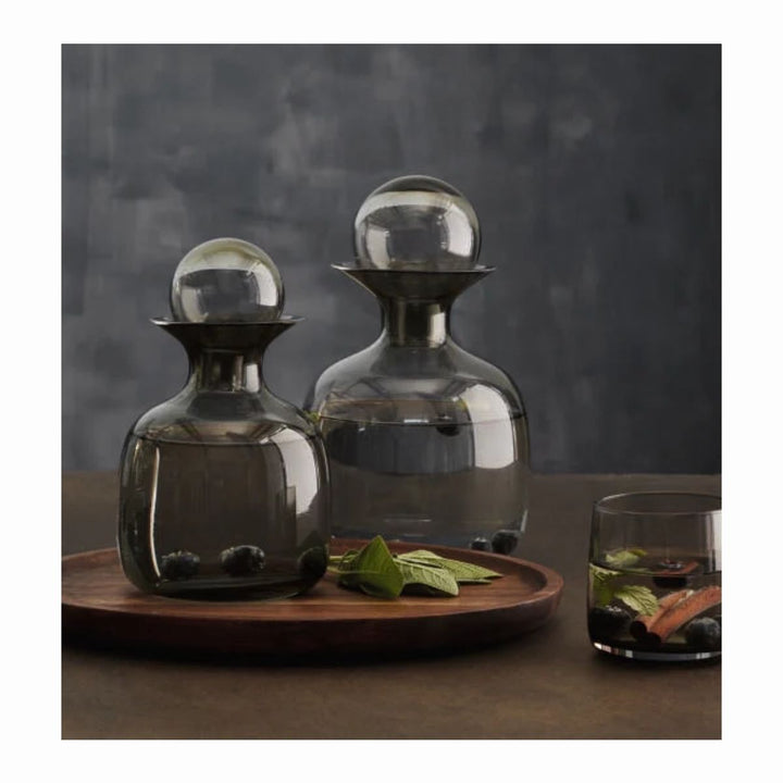 GLAS CARAFE SMALL GREY 0,75L