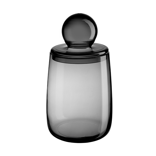 JAR WITH LID GREY - ASA SELECTION - Compralo en CorinneRegalos.com