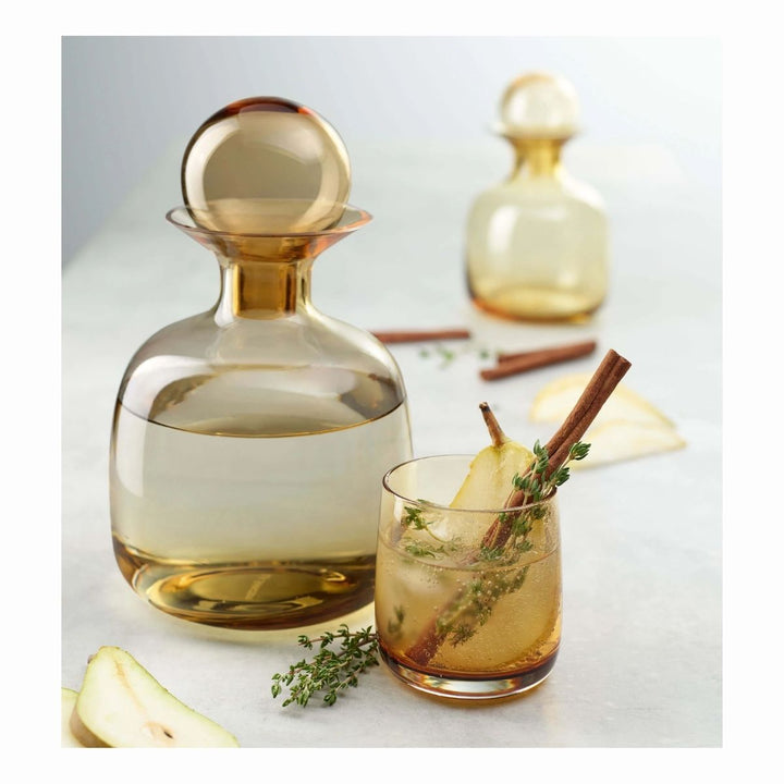 GLAS CARAFE SMALL AMBER 0,75 L