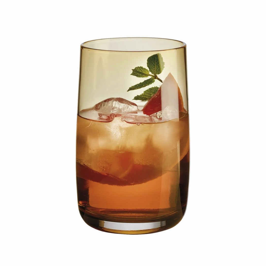 LONGDRINK GLAS AMBER