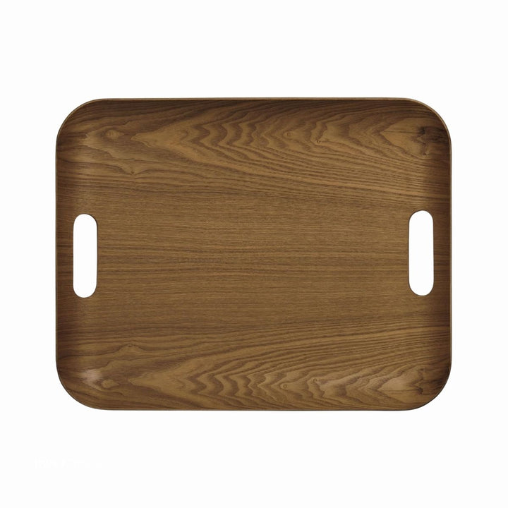 WOODEN TRAY, RECTANGULAR 45 X 36 CM, H. 4,5 CM, WILLOW