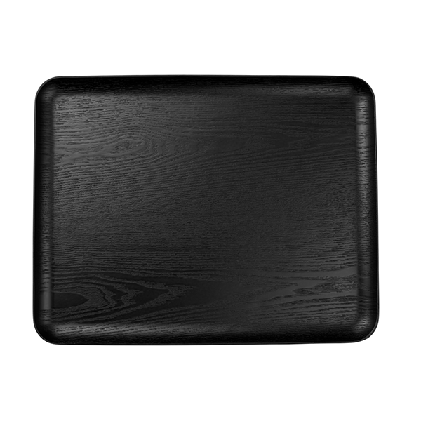 WOODEN TRAY RECTANGULAR BLACK - ASA SELECTION - Compralo en CorinneRegalos.com