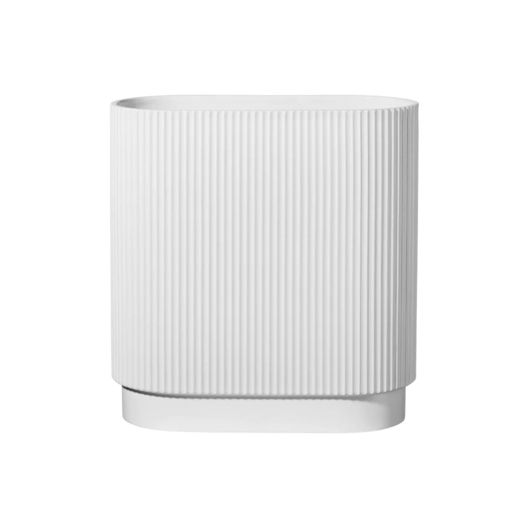 vase, white