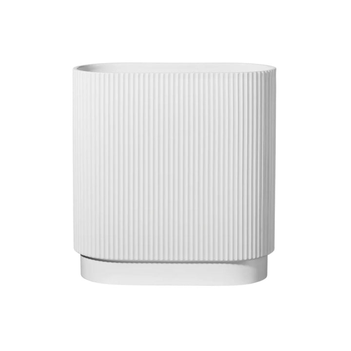 vase, white