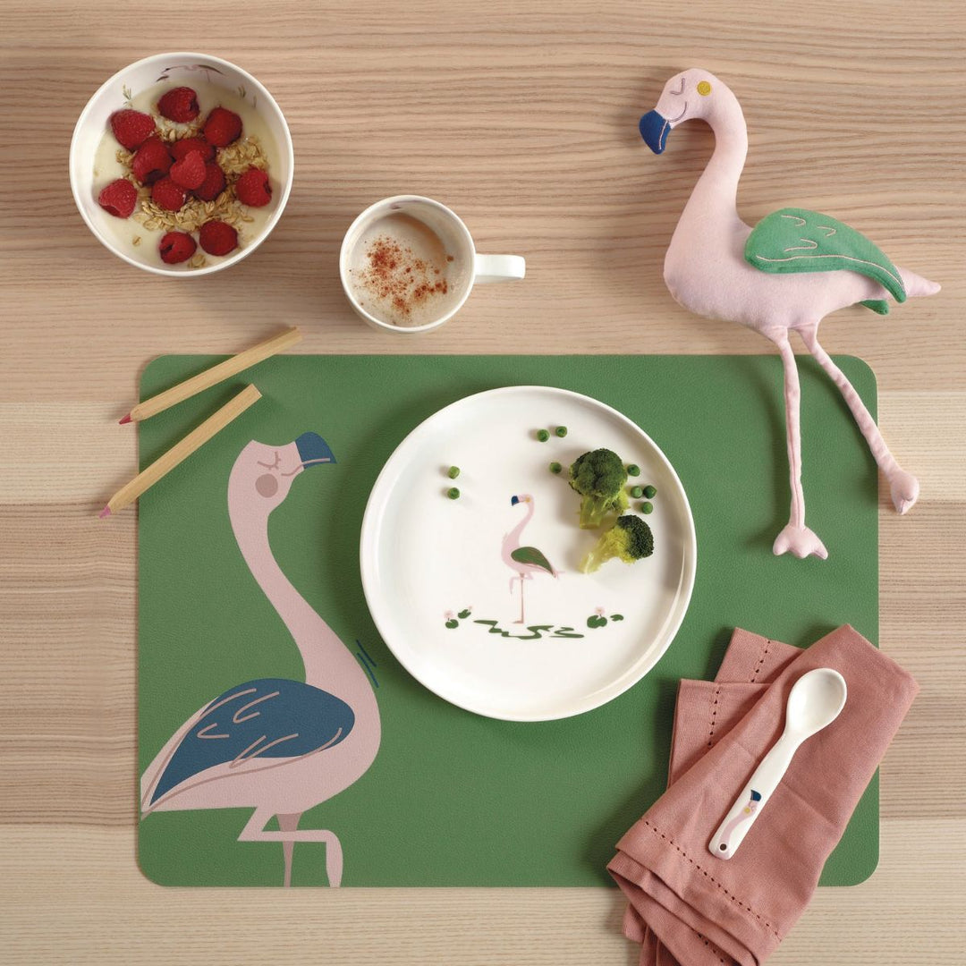 PLACEMAT FIONA FLAMINGO