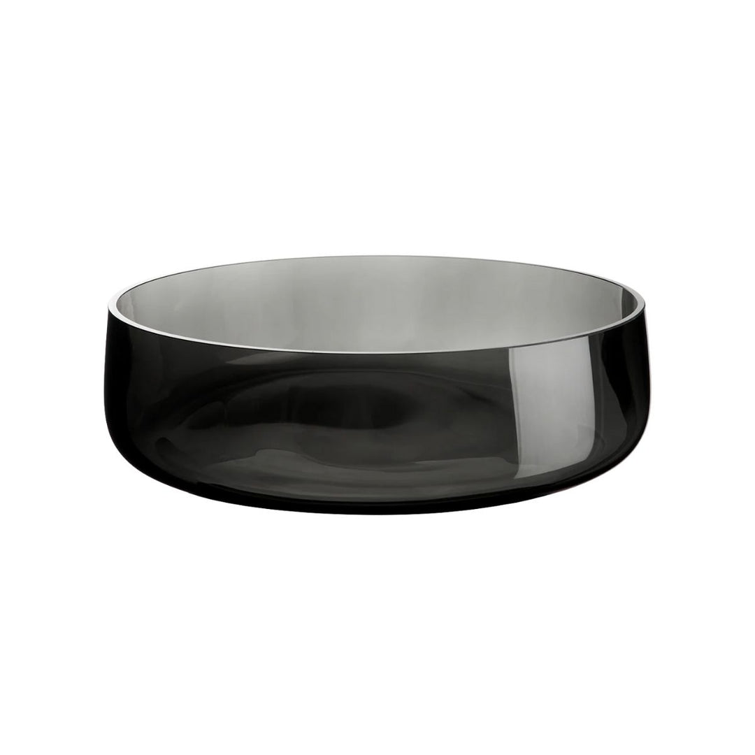 GLASS BOWL GREY
