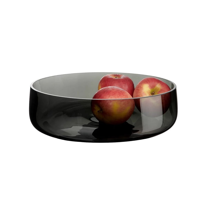 GLASS BOWL GREY