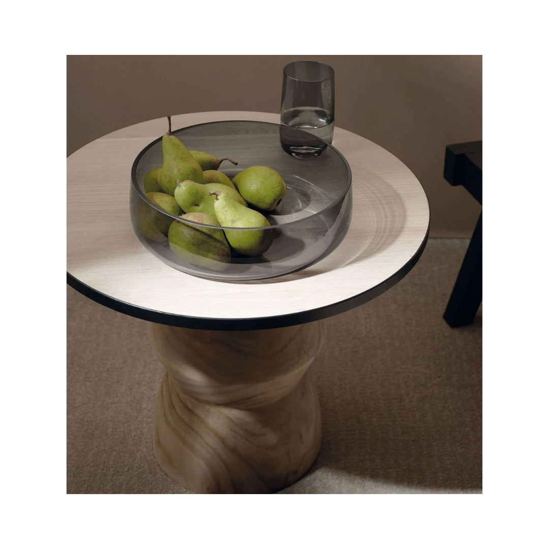 GLASS BOWL GREY
