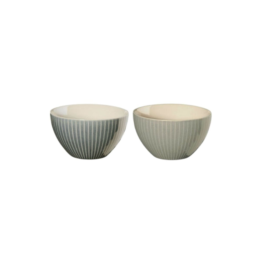 SET/2 TAZONES  GRIS CLARO  Y OSCURO NATURE - ASA SELECTION - Compralo en CorinneRegalos.com