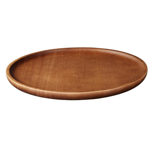 WOODEN PLATE 15 CM H.2 CM - ASA SELECTION - Compralo en CorinneRegalos.com