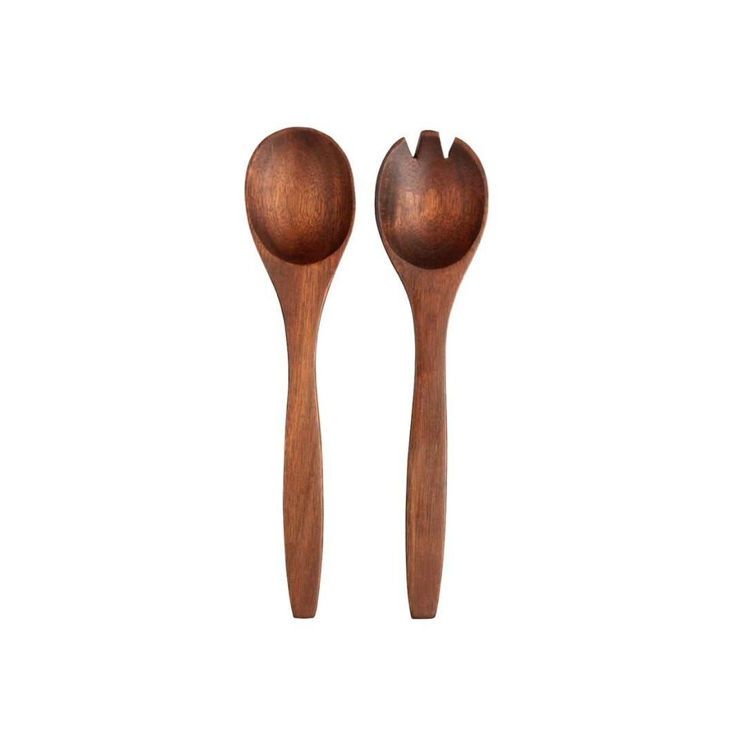 WOODEN SALAD SERVERS  30CM