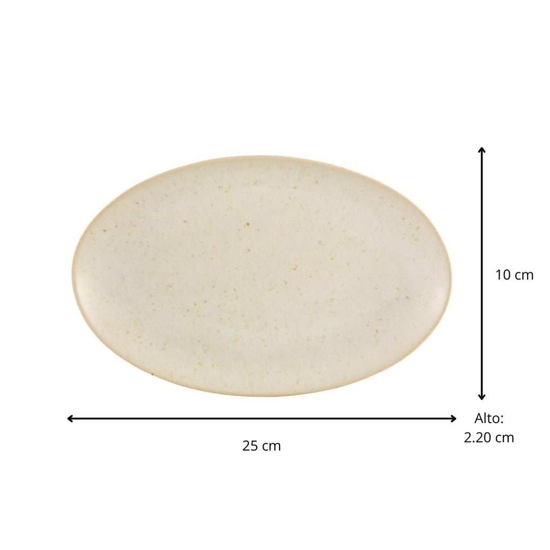 OVAL PLATTER 25