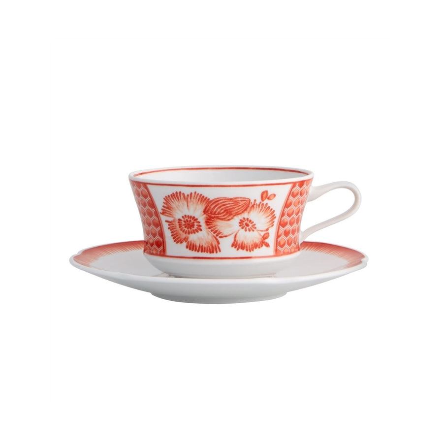 TAZA DE TÉ Y PLATO CAROLINA - VISTA ALEGRE - Compralo en CorinneRegalos.com