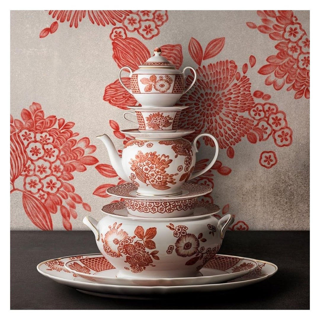 TAZA DE TÉ Y PLATO CAROLINA