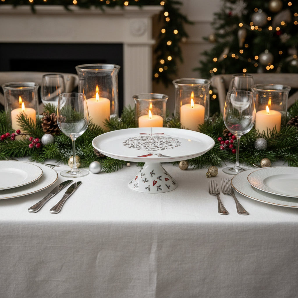 LARGE CAKE STAND NOEL