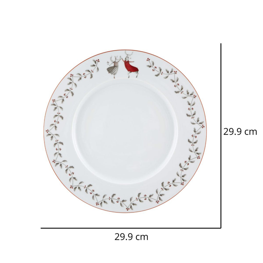 DINNER PLATE 30 CM NOEL