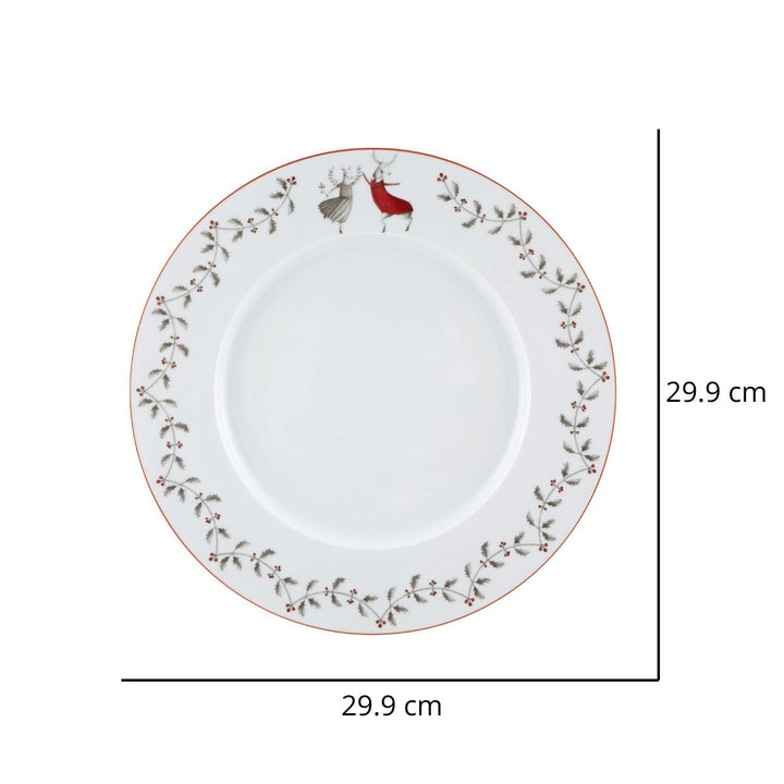 DINNER PLATE 30 CM NOEL