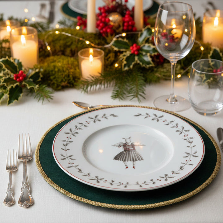 BREAD & BUTTER PLATE NOEL