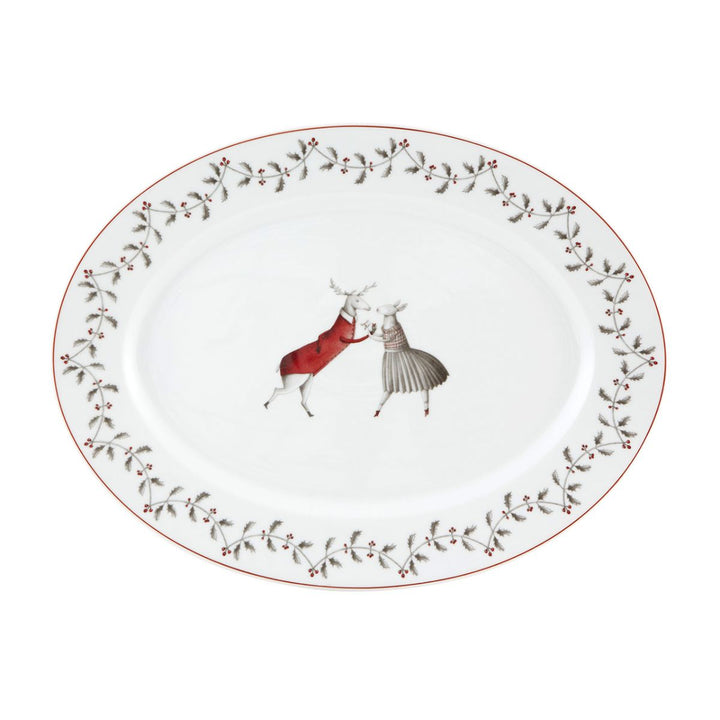 MEDIUM OVAL PLATTER NOEL