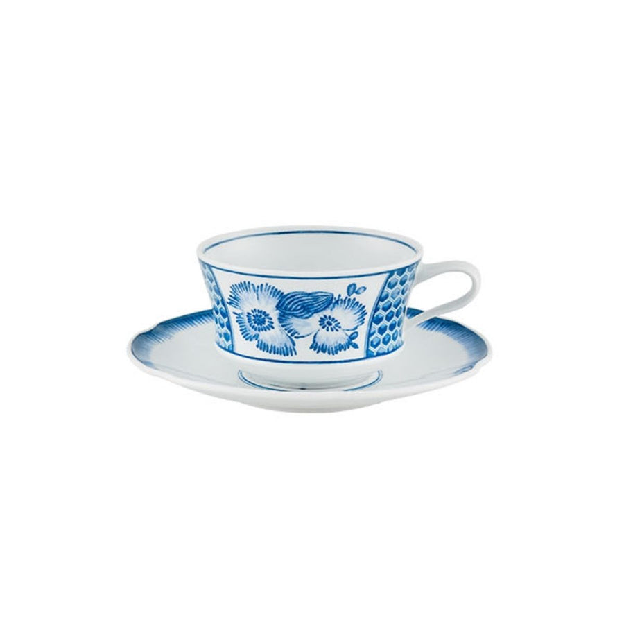 Taza Té con Platillo CORALINA BLUE - VISTA ALEGRE - Compralo en CorinneRegalos.com