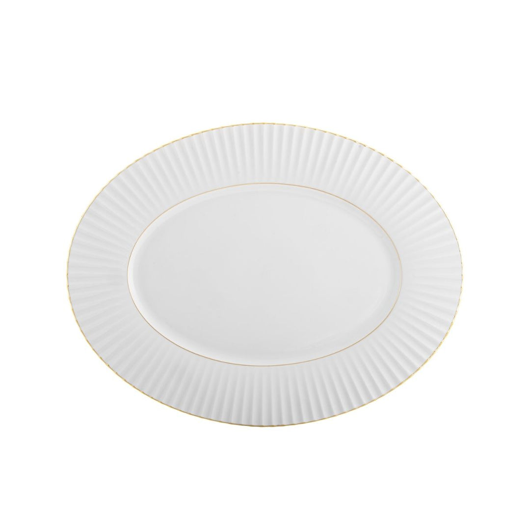 LARGE OVAL PLATTER - VISTA ALEGRE - Compralo en CorinneRegalos.com