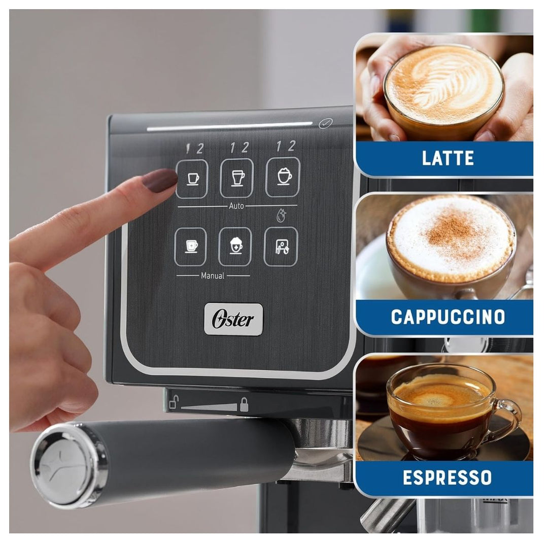 CAFETERA DE ESPRESSO GRISS, SEMIAUTOMÁTICA