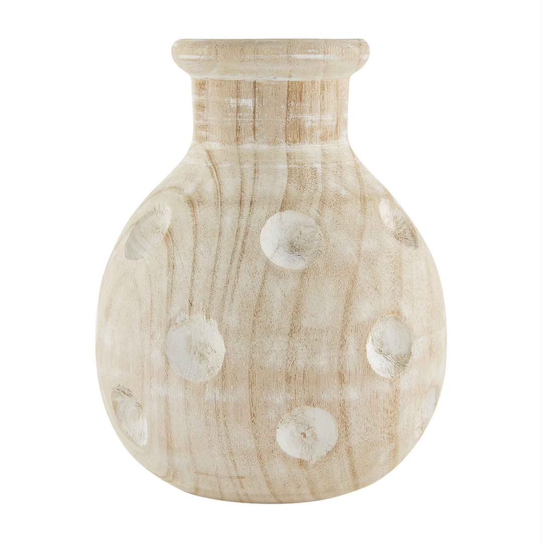 LARGE DOTTED VASE - MUD PIE - Compralo en CorinneRegalos.com