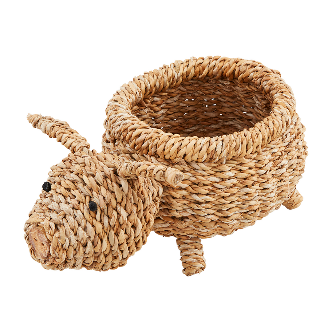 PIG WOVEN PLANTER - MUD PIE - Compralo en CorinneRegalos.com