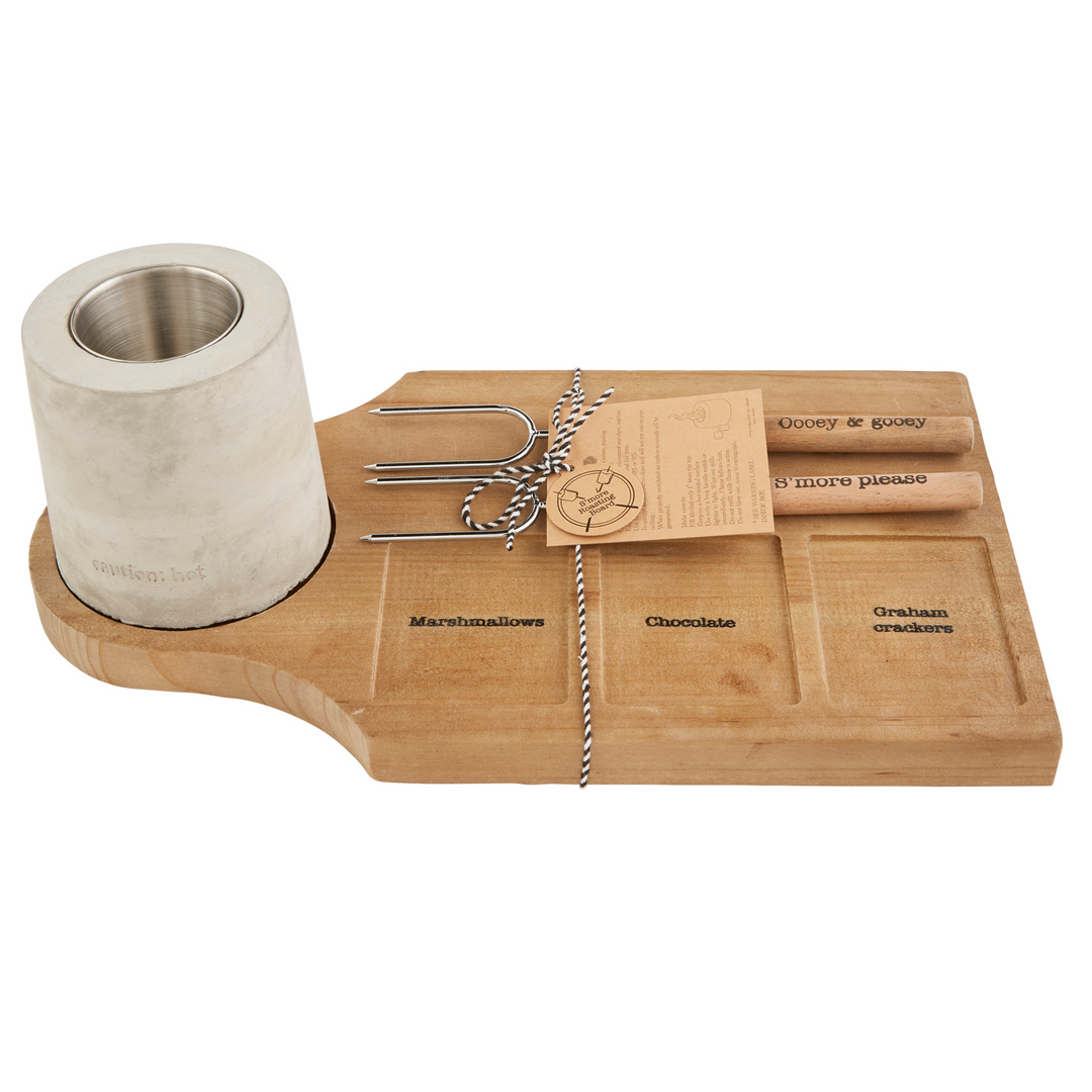 S'MORE ROASTING BOARD SET - MUD PIE - Compralo en CorinneRegalos.com