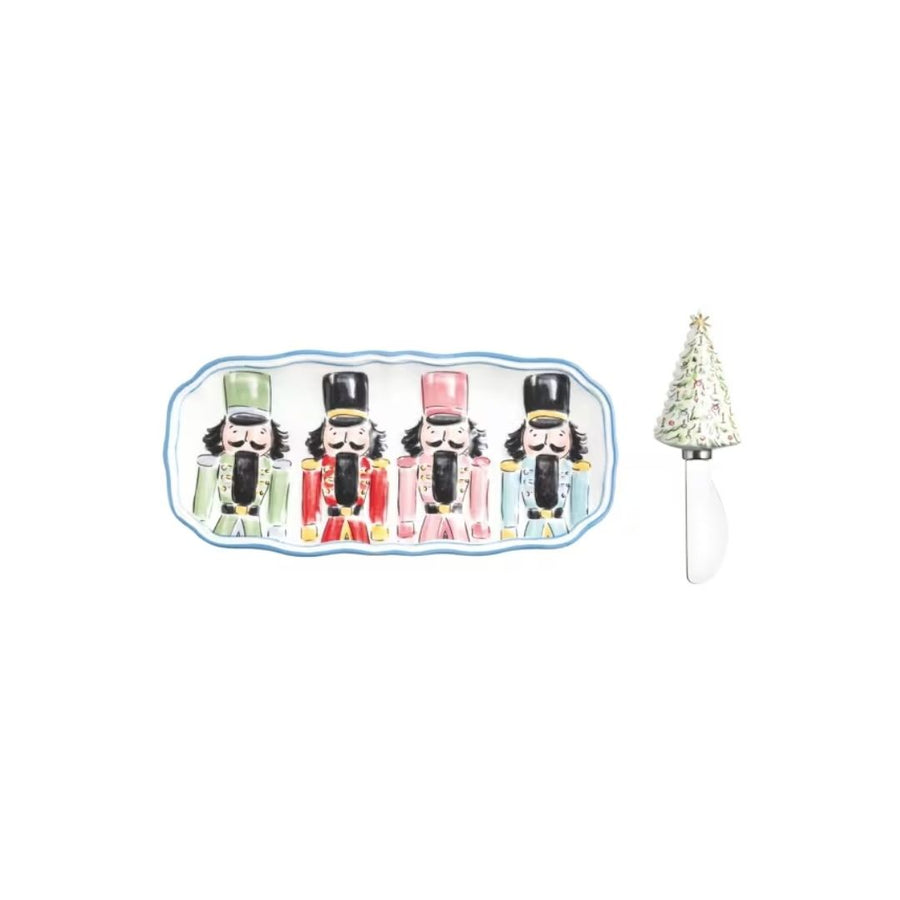 NUTCRACKER EVERYTHING DISH SET - MUD PIE - Compralo en CorinneRegalos.com