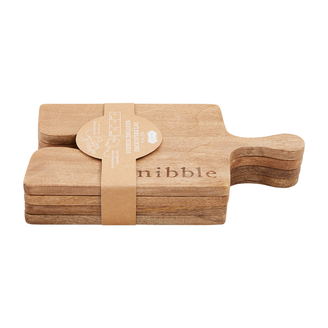 INTERLOCKING SERVING BOARD SET - MUD PIE - Compralo en CorinneRegalos.com