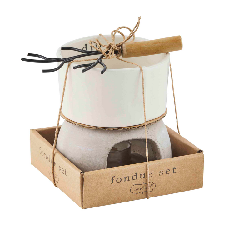 FONDUE DIP SET - MUD PIE - Compralo en CorinneRegalos.com