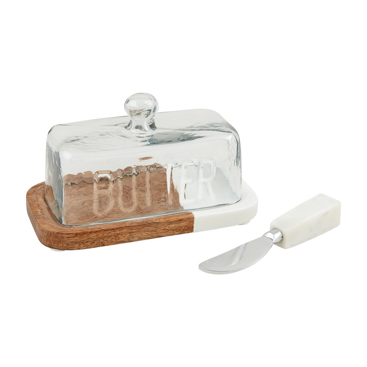 BUTTER DISH SET - MUD PIE - Compralo en CorinneRegalos.com