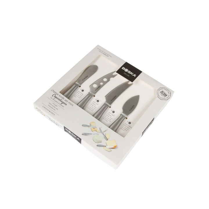SET/4 MINI CUCHILOS PARA QUESO  COPENHAGEN