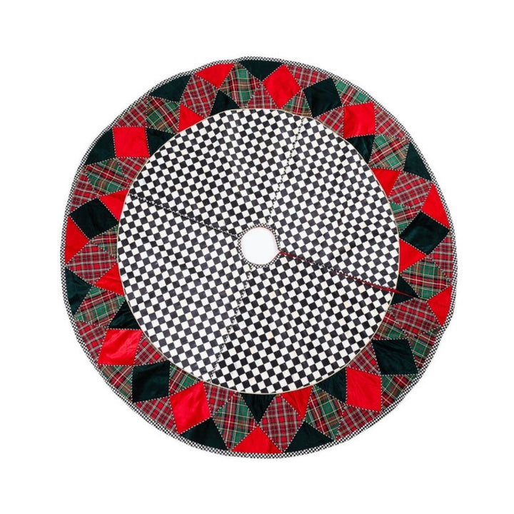TARTAN TREE SKIRT - MACKENZIE-CHILDS - Compralo en CorinneRegalos.com