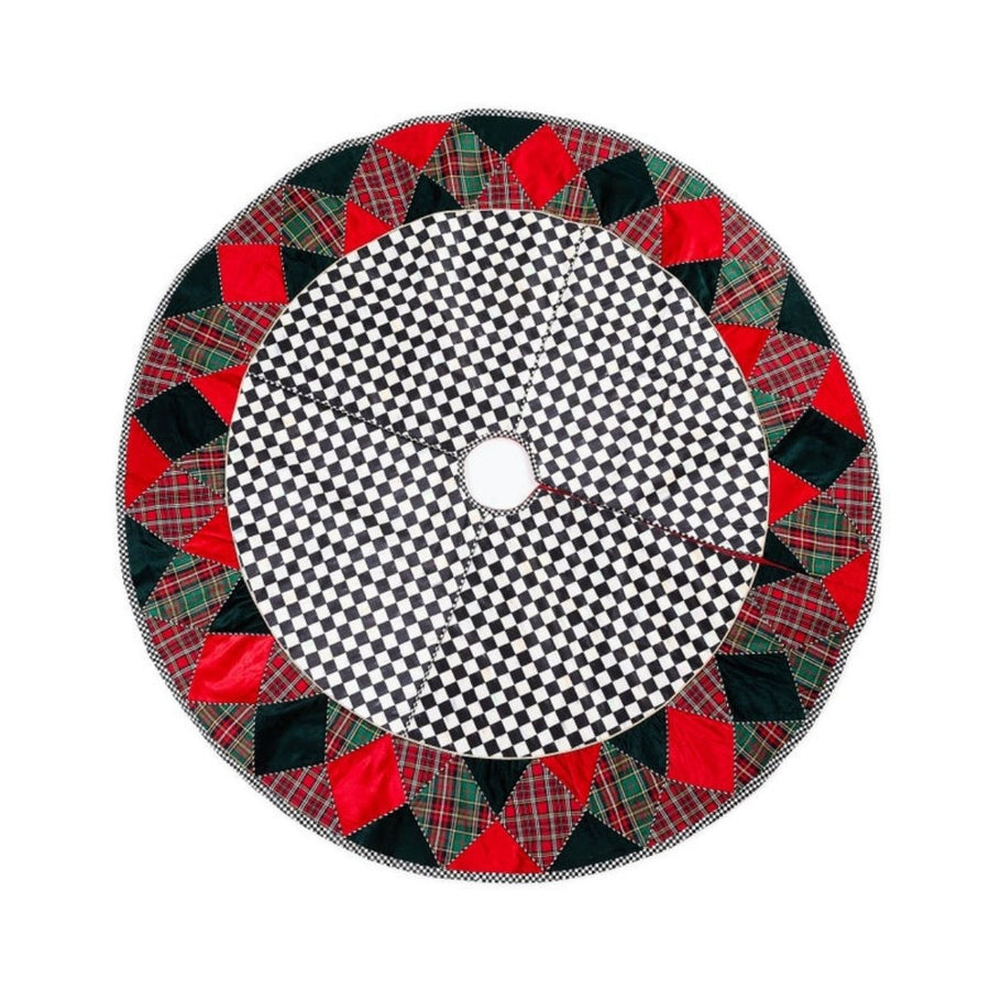 TARTAN TREE SKIRT - MACKENZIE-CHILDS - Compralo en CorinneRegalos.com