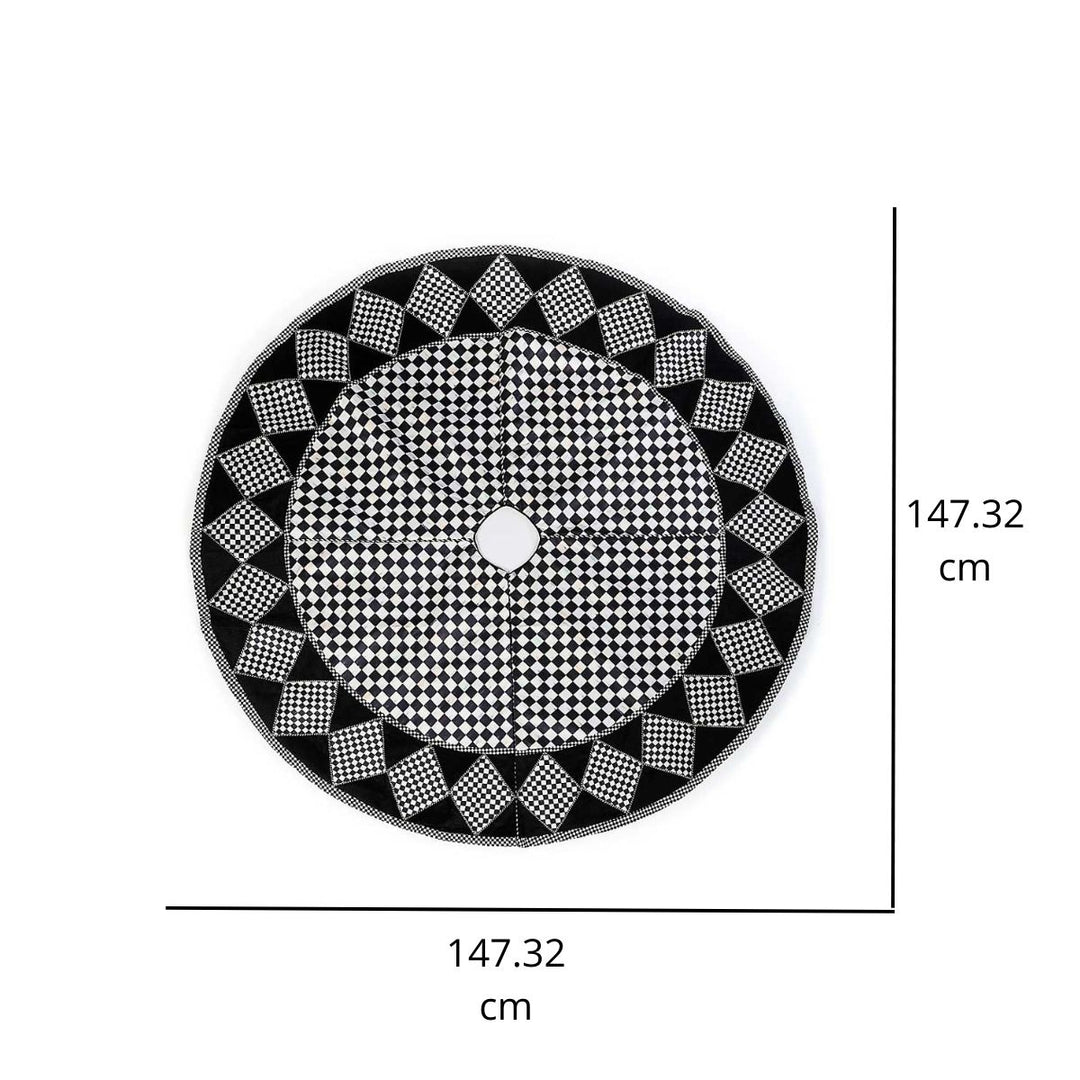 COURTLY HARLEQUIN TREE SKIRT