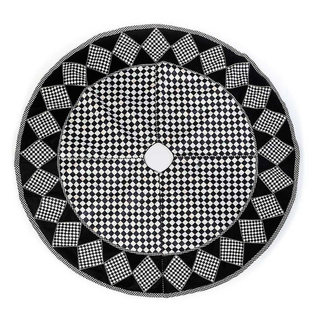 COURTLY HARLEQUIN TREE SKIRT