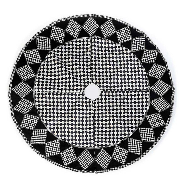 COURTLY HARLEQUIN TREE SKIRT