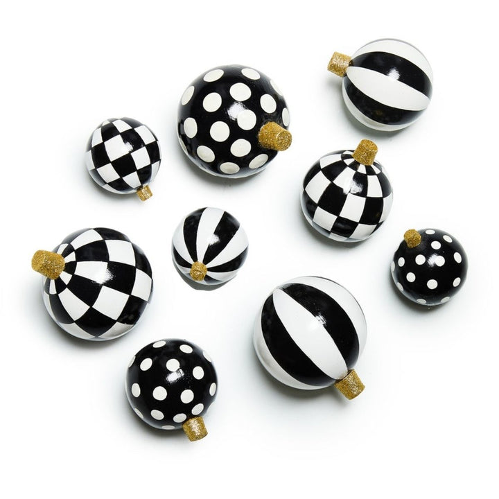 COURTLY ORNAMENT BOWL FILLERS, SET OF 9